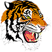 Mansfield City School District Tiger Head Logo